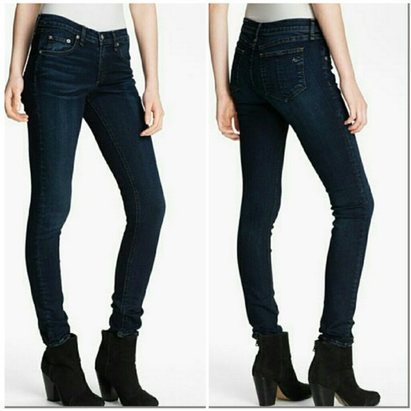 Rag & Bone Skinny Woodford Stretch Jeans 26. B5 - Picture 2 of 8